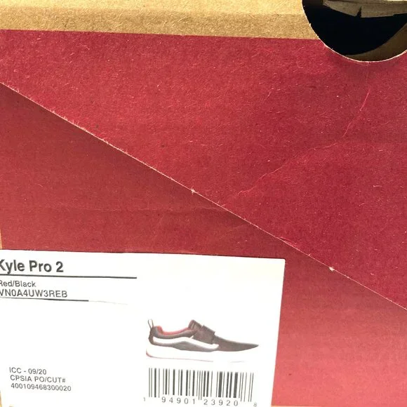 💖MEGA SALE💖VANS Women's VN0A4UW3REB Kyle Walker Pro Red Leather Skate Low - Picture 11 of 12